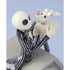 image:imageLenox Dinnerware Set Nightmare Before Christmas Accent Plates Set For 4 Jack Skellington Halloween Decor Indoor Porcelain Dishwasher Safe Microwave Safe Halloween Dishes WhiteBlack 4 PiecesLit Figurine