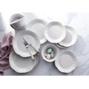 image:imageLenox French Perle Dessert Plates White Set of 412Piece Dinnerware Set  AllPurpose Bowls