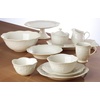 image:imageLenox French Perle Dessert Plates White Set of 412Piece Dinnerware Set  Pasta Bowls