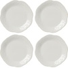 image:imageLenox French Perle Dessert Plates White Set of 412Piece Dinnerware Set  Pasta Bowls