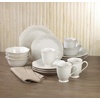 image:imageLenox French Perle Dessert Plates White Set of 416Piece Dinnerware Set