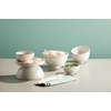 image:imageLenox French Perle Dessert Plates White Set of 48Piece Nested Dinnerware Set