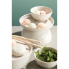 image:imageLenox French Perle Dessert Plates White Set of 48Piece Nested Dinnerware Set