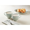 image:imageLenox French Perle Groove Dinnerware Stoneware Latte Mugs Set of 2Latte Mugs Set of 2