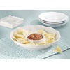 image:imageLenox French Perle White Tall Salt and Pepper Set Chip  Dip Tray