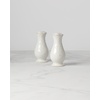 image:imageLenox French Perle White Tall Salt and Pepper Set Salt  Pepper Set  Large