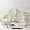 image:imageLenox French Perle White Tall Salt and Pepper Set Tiered Server