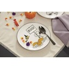 image:imageLenox Serveware The Great Pumpkin Figural Treat Dish Handwash Only Durable Porcelain Dish Tray Halloween Decor Indoor Halloween Table Decorations Snoopy Design Fall Decor 8 x 65 x 1inchAccent Plates  Set of 4