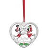 image:imageLenox 895766 2024 Silverplated Disney Castle Metal Ornament ChristmasMickey Mouse First Christmas