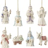 image:imageLenox 896533 First Blessings Nativity 8Piece Ornament SetNativity