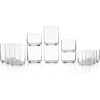image:imageLenox 897841 Tuscany Classics Stackable Coolers Set Of 4 SmokeAssorted Glasses  Set of 12