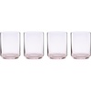 Stackable Tall Glasses  Set of 4 (Blush)