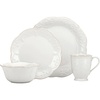 image:imageLenox French Perle Dessert Plates White Set of 44Piece Place Setting
