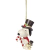 image:imageLenox Ornaments Snoopy amp Woodstock with Candy Cane Ornament Porcelain Material Gold Cord for Tree Decoration Christmas Decorations Christmas Ornaments Snoopy Design Winter Decor 1 Piece
