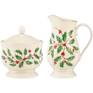 image:imageLenox 890765 Holiday Ornament Candy Jar Christmas HostingSugar and Creamer