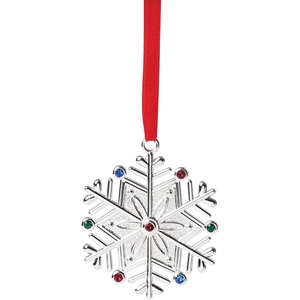 image:imageLenox 893033 Jeweled Snowflake Ornament ChristmasSnowflake