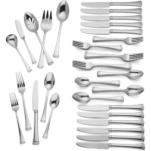 image:imageLenox 893677 Portola Black 20Piece Flatware Set1005 LB
