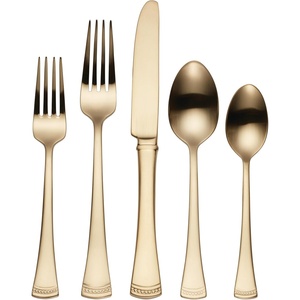 image:imageLenox 893677 Portola Black 20Piece Flatware Set340 LB