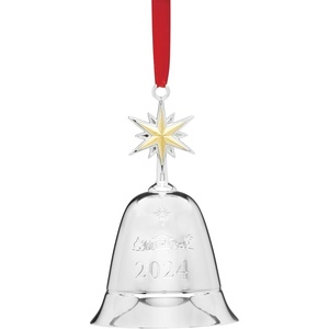 image:imageLenox 895766 2024 Silverplated Disney Castle Metal Ornament ChristmasAnnual Music Bell