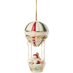 image:imageLenox 896453 Santa in Fire Truck Ornament ChristmasHot Air Balloon