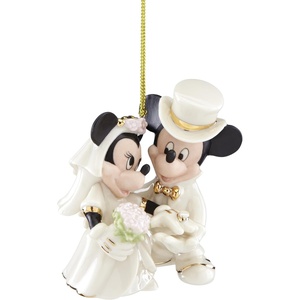 image:imageLenox 897143 2025 Our 1st Christmas Mickey amp Minnie Mouse Ornament Christmas Holiday DecorationsMinnies Dream Wedding