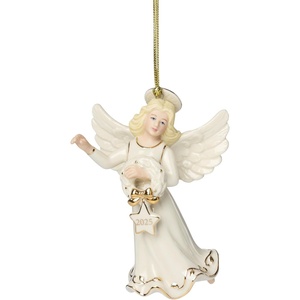 image:imageLenox 897621 2025 Champagne Bucket Ornament Christmas Holiday DecorationsAngel