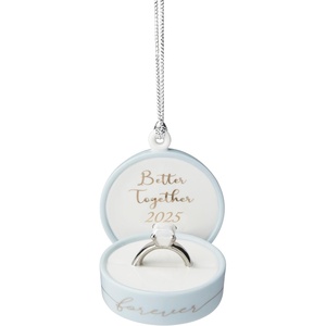 image:imageLenox 897621 2025 Champagne Bucket Ornament Christmas Holiday DecorationsEngagement