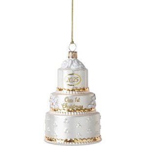 image:imageLenox 898512 2025 Blown Glass Babys 1st Rocking Horse Ornament Christmas Holiday DecorationsFirst Christmas