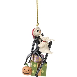 image:imageLenox Dinnerware Set Nightmare Before Christmas Accent Plates Set For 4 Jack Skellington Halloween Decor Indoor Porcelain Dishwasher Safe Microwave Safe Halloween Dishes WhiteBlack 4 PiecesJack Skellington Ornament