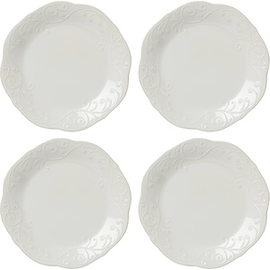 image:imageLenox French Perle Dessert Plates White Set of 4Dinner Plates  Set of 4