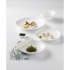 image:imageLenox Dinnerware Set Studio 1414 Coupe 12Piece Set Service For 4 Bone China Material Dishwasher amp Microwave Safe Home And Kitchen Kitchen And Dining Plates And Bowls Sets White 12 Pieces