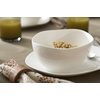 image:imageLenox Dinnerware Set Studio 1414 Curve 16Piece Set Service For 4 Bone China Material Dishwasher amp Microwave Safe Home And Kitchen Kitchen And Dining Plates And Bowls Sets White 16 PiecesCurve