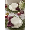 image:imageLenox Dinnerware Set Studio 1414 Curve 16Piece Set Service For 4 Bone China Material Dishwasher amp Microwave Safe Home And Kitchen Kitchen And Dining Plates And Bowls Sets White 16 PiecesCoupe