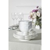 image:imageLenox Dinnerware Set Studio 1414 Curve 16Piece Set Service For 4 Bone China Material Dishwasher amp Microwave Safe Home And Kitchen Kitchen And Dining Plates And Bowls Sets White 16 PiecesScallop