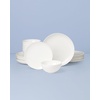image:imageLenox Dinnerware Set Studio 1414 Curve 16Piece Set Service For 4 Bone China Material Dishwasher amp Microwave Safe Home And Kitchen Kitchen And Dining Plates And Bowls Sets White 16 PiecesCoupe