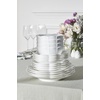 image:imageLenox Dinnerware Set Studio 1414 Curve 16Piece Set Service For 4 Bone China Material Dishwasher amp Microwave Safe Home And Kitchen Kitchen And Dining Plates And Bowls Sets White 16 PiecesScallop