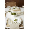 image:imageLenox Dinnerware Set Studio 1414 Curve 16Piece Set Service For 4 Bone China Material Dishwasher amp Microwave Safe Home And Kitchen Kitchen And Dining Plates And Bowls Sets White 16 PiecesSquare