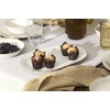 image:imageLenox Home And Kitchen Homespun Hors DOeuvres Tray Stoneware Material Serving Tray Dishwasher And Microwave Safe Snacks Fruit Serving Thistle Design White 1 Piece 137 Inch L X 889 Inch W