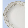 image:imageLenox Home And Kitchen Homespun Hors DOeuvres Tray Stoneware Material Serving Tray Dishwasher And Microwave Safe Snacks Fruit Serving Thistle Design White 1 Piece 137 Inch L X 889 Inch W
