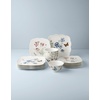 image:imageLenox Porcelain Dinnerware Sets For 6 Lenox Butterfly Meadow Collection Square 18Piece Dinnerware Set Service For 6 Kitchen and Dining Round Bowls Square Dinner Plates and Bowls Sets 18 Piece