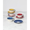 image:imageLenox Teacup Set Chef Snoopy Tea Cups And Saucers Sets Of 4 Service For 4 Porcelain Material Dishwasher And Microwave Safe Tea Set Mug Snoopy Design Assorted 8 Pieces 10 Ounce Capacity
