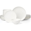 image:imageLenox Dinnerware Set Studio 1414 Curve 16Piece Set Service For 4 Bone China Material Dishwasher amp Microwave Safe Home And Kitchen Kitchen And Dining Plates And Bowls Sets White 16 PiecesCoupe