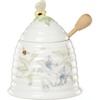image:imageLenox Home And Kitchen Butterfly Meadow Beehive Honey Pot Porcelain Material Dishwasher Safe Honey Jar Honeypot Bee And Flower Design Bee Decor Home Decor White 1 Piece 10 Ounce CapacityHoney Pot
