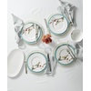 image:imageLenox 810174 Chirp Seasonal 9Inch Salad Plate 1Piece Service for 1 Luncheon Plate Christmas DinnerwareSaucers  Set of 4