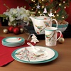 image:imageLenox 810174 Chirp Seasonal 9Inch Salad Plate 1Piece Service for 1 Luncheon Plate Christmas DinnerwareSeasonal SaladLunch Plate