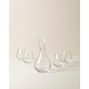image:imageLenox 869168 Tuscany Classics Contemporary PitcherDecanter With 4 Stemless Wine Glasses