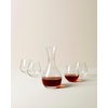 image:imageLenox 869168 Tuscany Classics Contemporary PitcherDecanter With 4 Stemless Wine Glasses