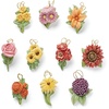 image:imageLenox 890508 Fall Flowers 10Piece Ornament Set10Piece Ornament Set  Fall Florals