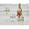 image:imageLenox 893570 Holiday Decal 4Piece Martini Glass Set Christmas Dinnerware HostingBalloon Glasses  Set of 4
