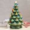 image:imageLenox 893624 Treasured Traditions Holiday Red Bulbs Lit Tree Christmas DecorLit Tree  Green